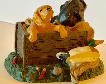 Labrador Retriever Bird Dog Figurine