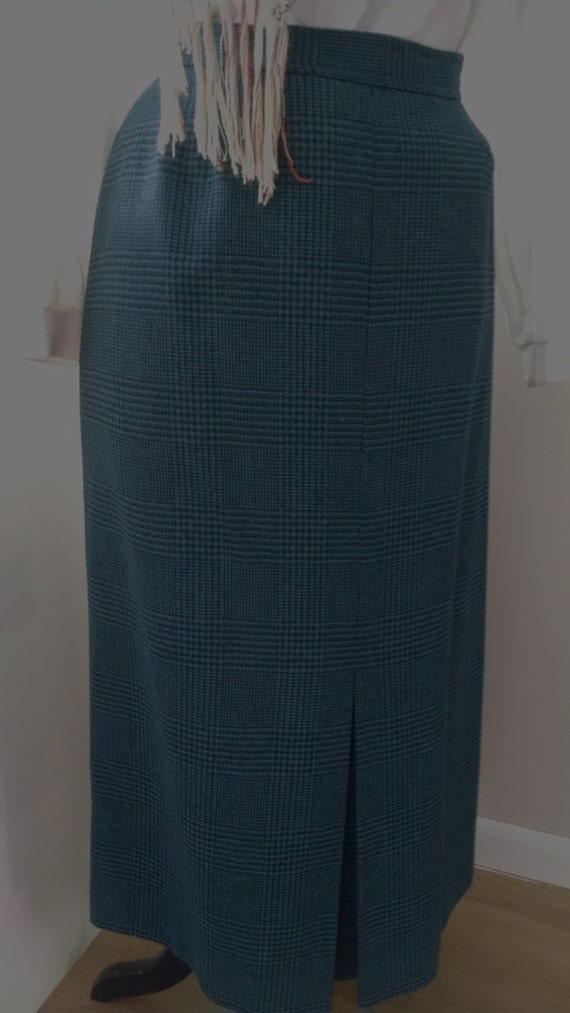 Evan-Picone Sz 14 Wool Skirt / Impeccably Tailore… - image 2