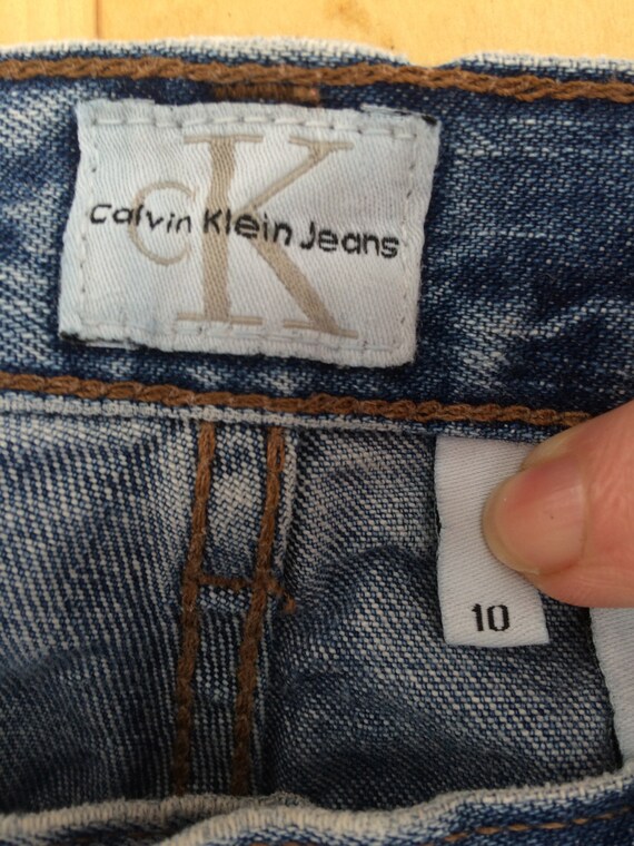Boot Cut CK Jeans / Size 10L / Sandblast / Vintag… - image 5