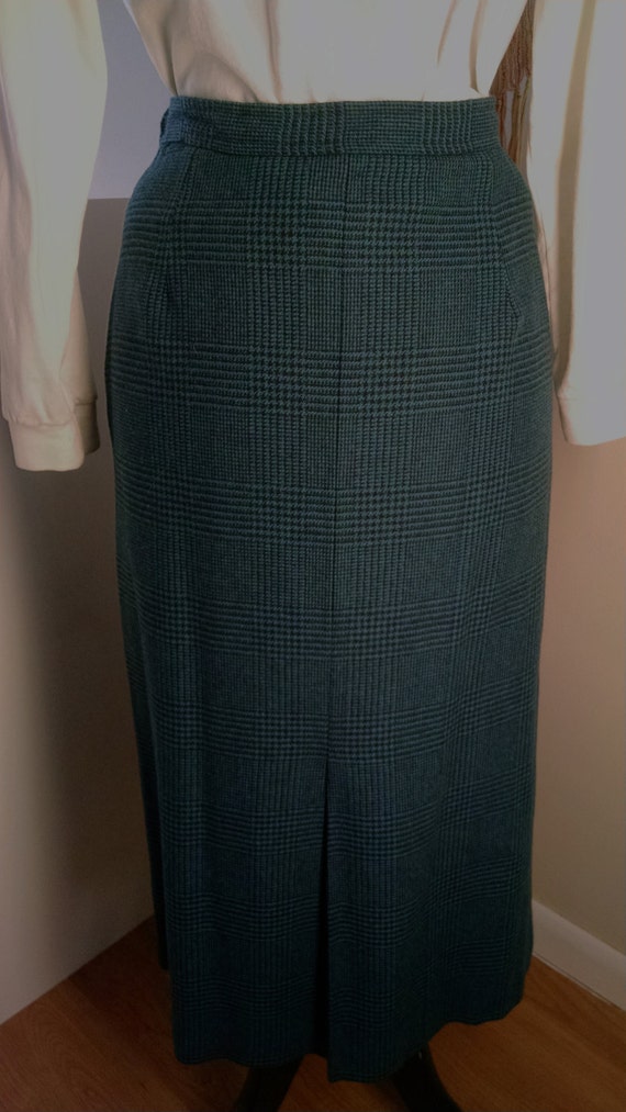 Evan-Picone Sz 14 Wool Skirt / Impeccably Tailore… - image 4