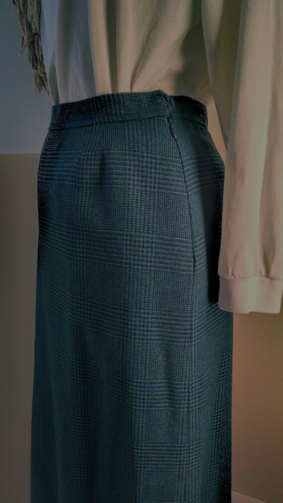 Evan-Picone Sz 14 Wool Skirt / Impeccably Tailore… - image 5