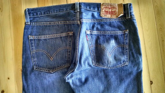 501 Blues / Levis 36-29 / Waist 36" (91cm) / Inse… - image 4