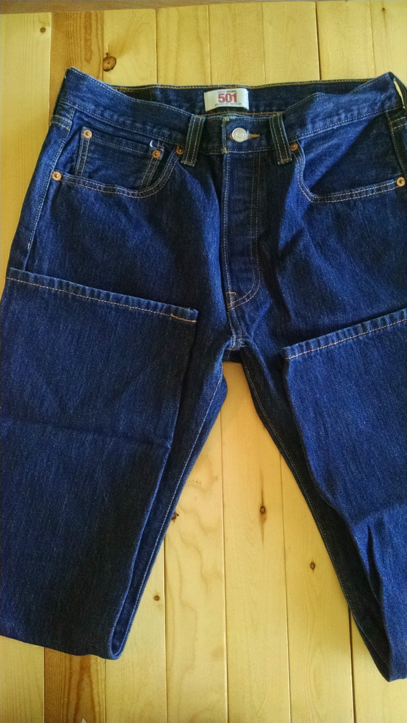 Levi Straight Leg Button Fly / Levi 501 / San Francisco CAL/ | Etsy