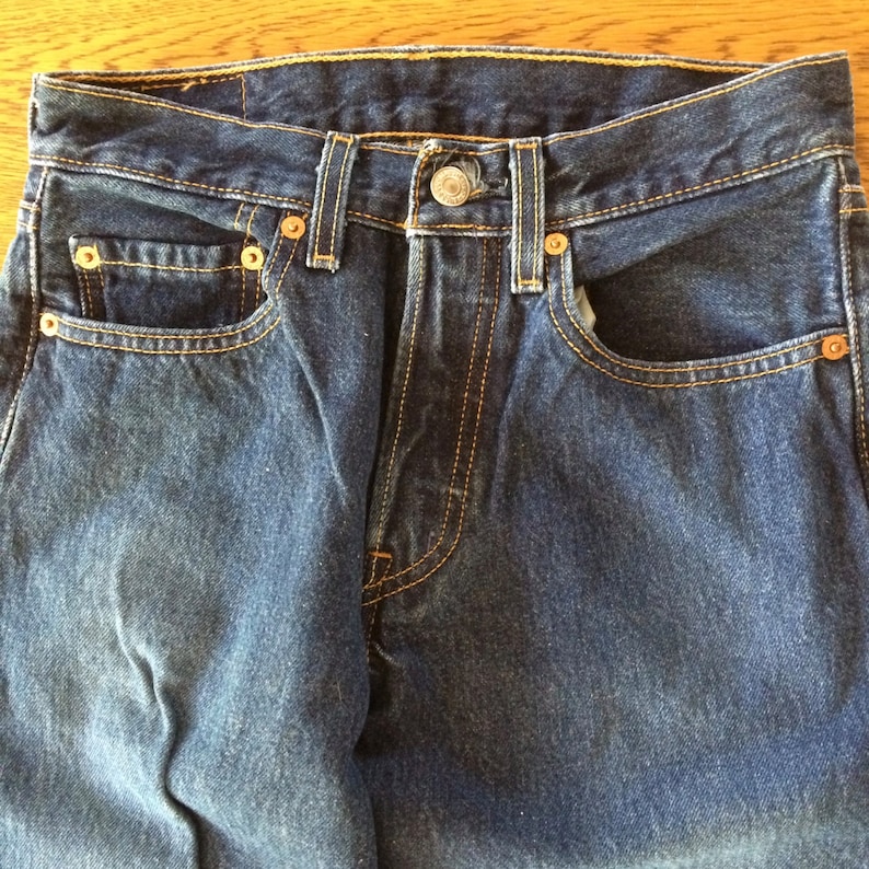 501 Zipper Fly Levi Jeans / 27 Waist / 34 Inseam / Etsy Australia