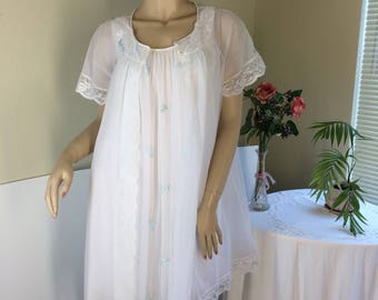Chiffon Peignoir Set - Etsy