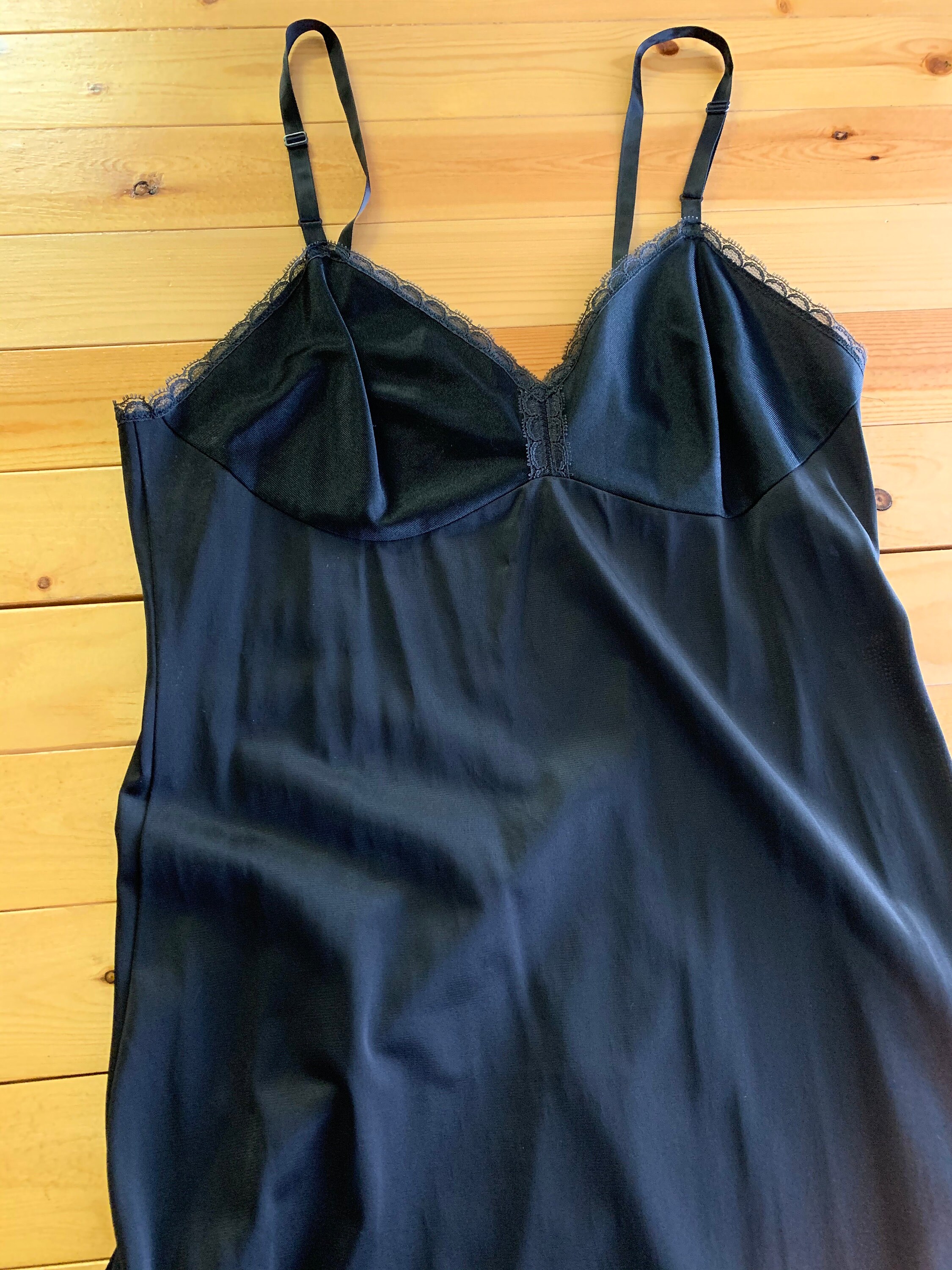 Full Black Slip/ Size Small / Hardtofind / Musthave for the Etsy
