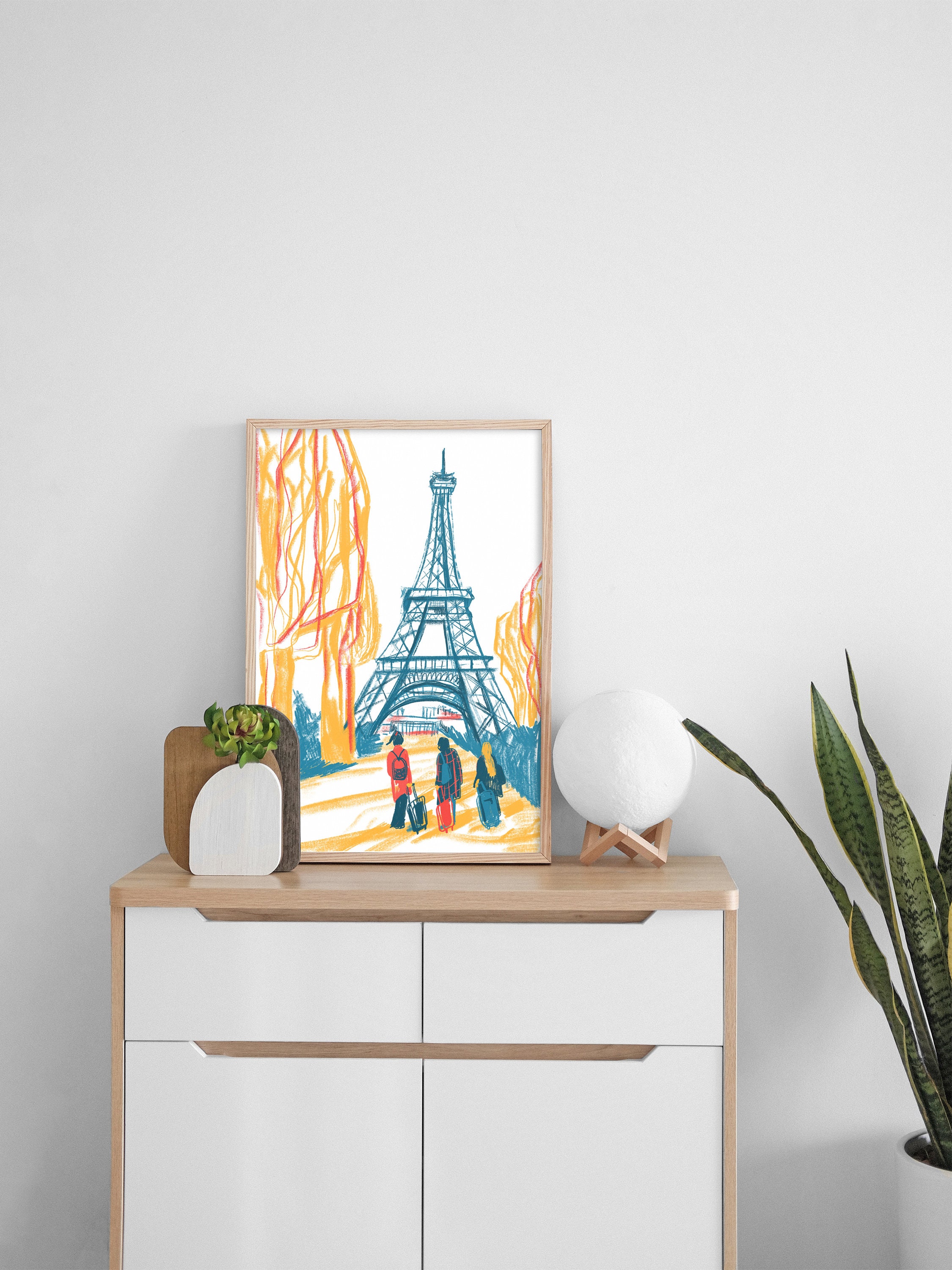 Eiffel Tower ArtworkPrint Eiffel TowerEiffel Tower | Etsy