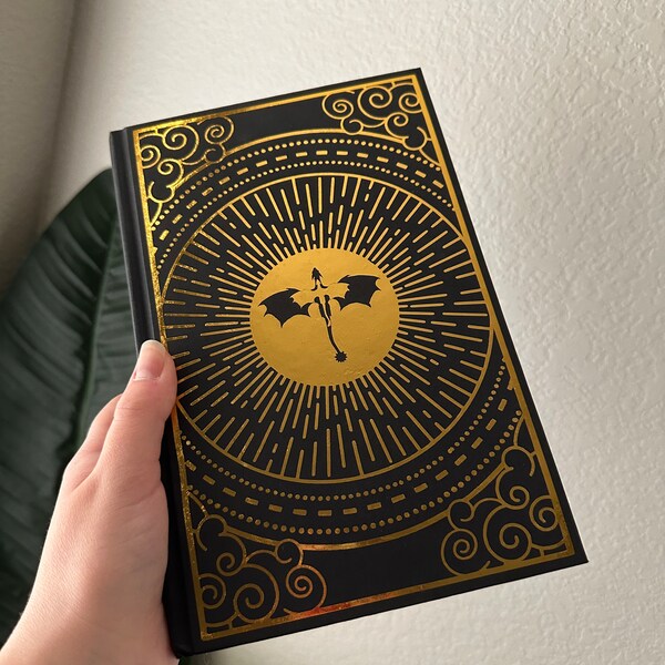Fourth Wing Gold Foil Cover