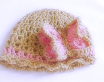 baby girl hat, newborn hat pattern, crochet hat pattern, baby hat pattern, hat pattern, beanie pattern, photo prop, baby hats