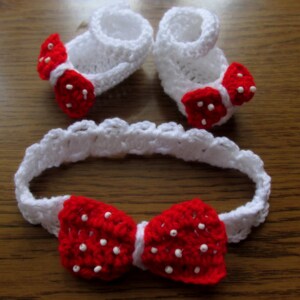 Baby Crochet ballerina shoes and headband Pattern Newborn up to 12 months   Baby shoes, Ballerina Slippers