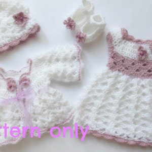Anleitungen für Babys, Strickjacken Muster, Baby Mützen Muster, Baby Booties Muster, Häkelanleitungen, Gehrock Muster, Baby Kleid Muster