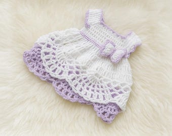 Crochet Baby Dress Pattern: Newborn to 12 Months (PDF Pattern)