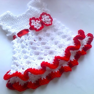Baby Kleid Häkelanleitung Baby Mädchen Häkelanleitung Neugeborenen Häkelanleitung Pdf digitaler download Kleinkind Häkelkleid