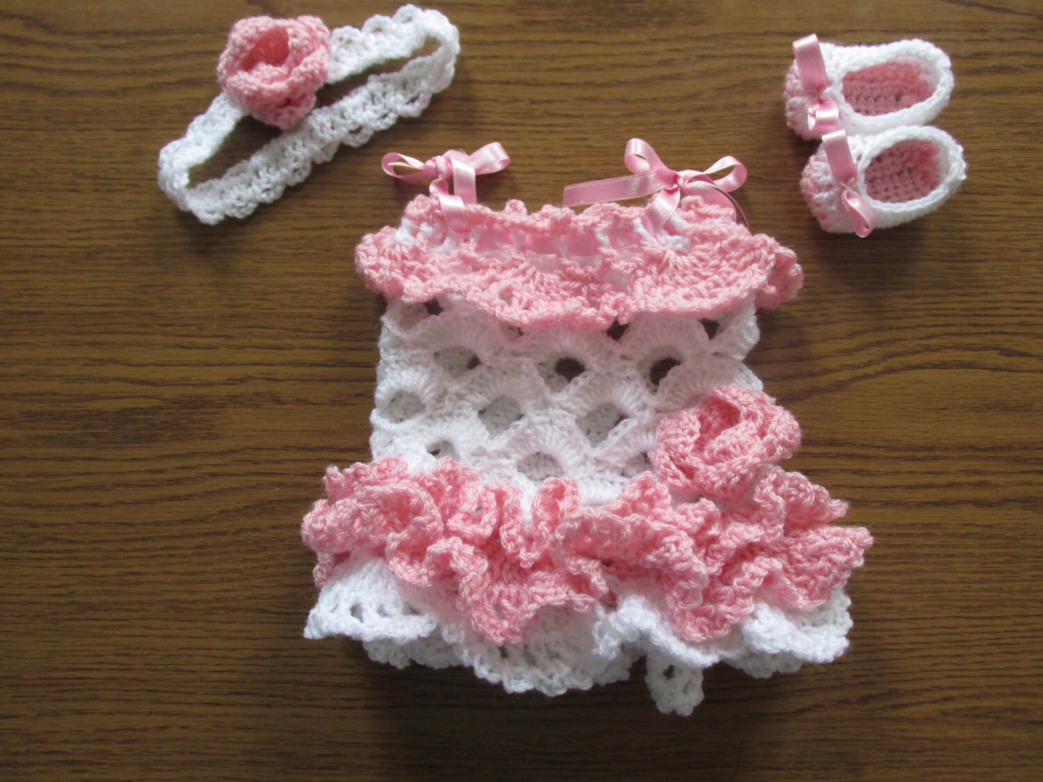 Baby Crochet Pattern Baby Dress Pattern Lacy Crochet Dress Etsy