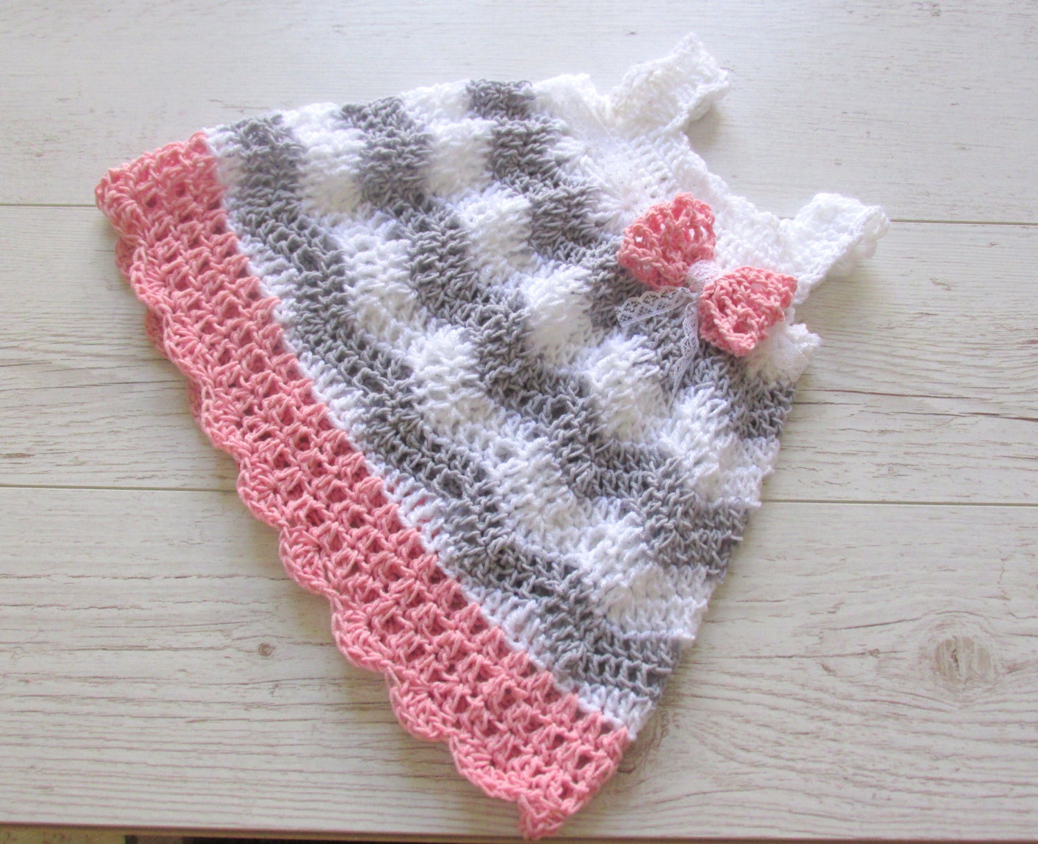 Chevron Baby Dress Crochet Pattern: Newborn to 24 Months (PDF Pattern) -  Etsy