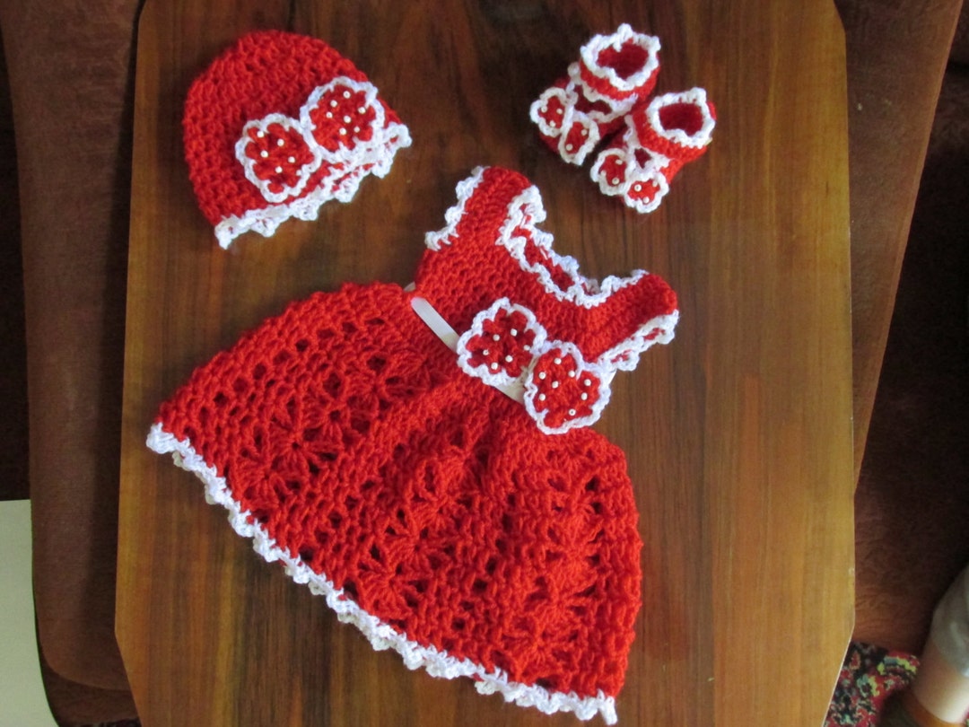 Crochet Baby Dress Pattern Crochet Pattern Baby Crochet - Etsy