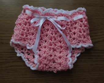 Crochet pattern diaper cover, newborn diaper cover pattern, infant crochet pattern, baby pants crochet pattern, newborn bloomers crochet