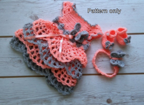 Crochet Headbands Red Tulle Skirt 2020 Crochet Baby Dress Pattern