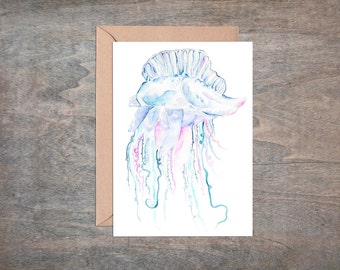 Single Card-or- 4 Card Set: Portuguese Man o’ War