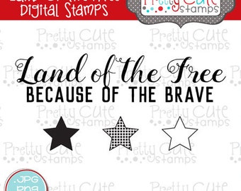 Land of the Free DIGITAL Stamp Set