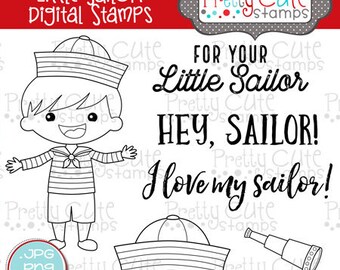 Little Sailor DIGITAL Stamp Set