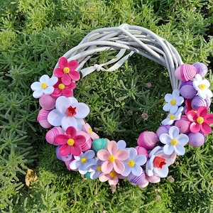 Quilling Paper Easter Wreath: Handmade Floral Spring Decor