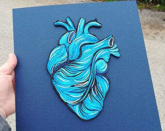 Quilled heart | Etsy