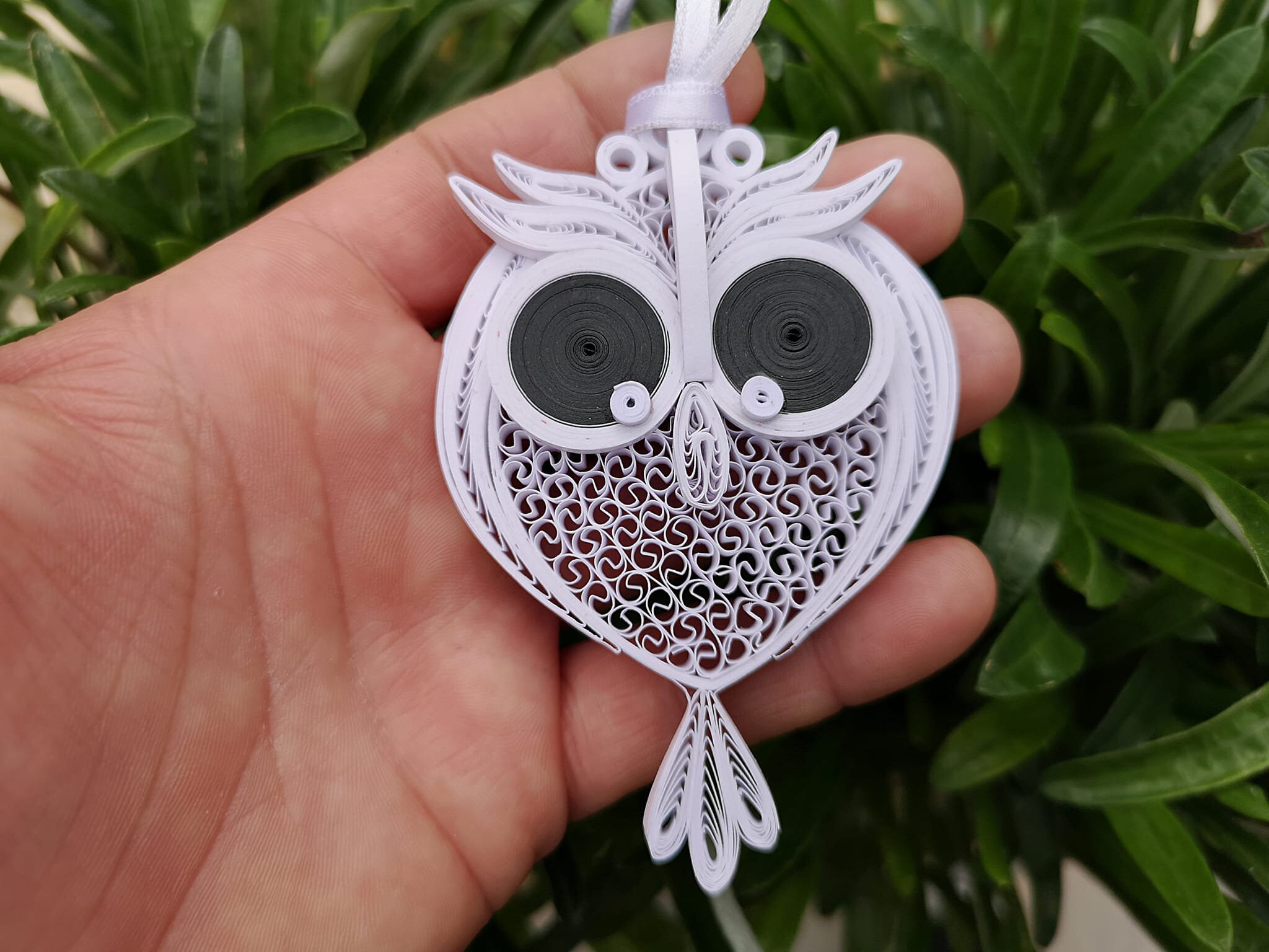 Craft Quilling Owl Keychain Do Creative Paper Quilling Designs By