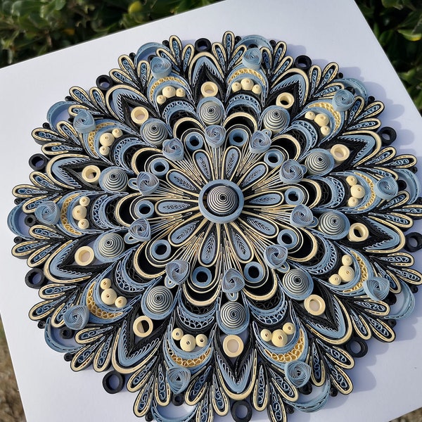 Quilled Wall Art Etsy