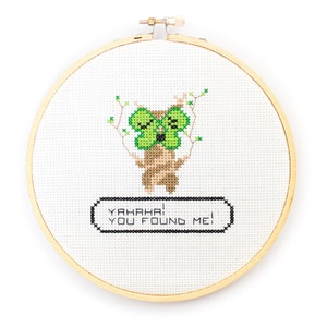 PDF Pattern - Legend of Zelda: Breath of the Wild Korok Seed Cross Stitch