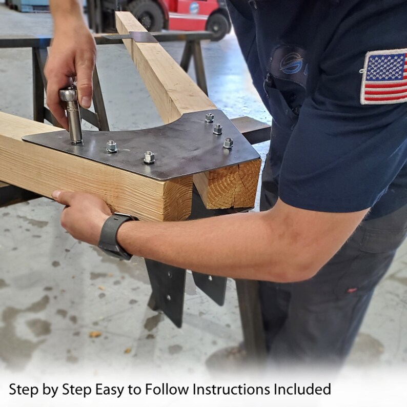 4 X 4 Rustic Swing Set Bracket Kit Designed for 4x4 Beams Etsy Canada