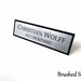 Personalised Desk Name Plate, Custom Engraved Desk Sign, Plaque, Office ...