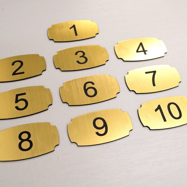Self Adhesive Lockers Numbers Etsy