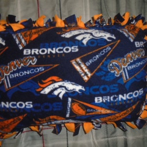 Logo Brands NFL Premium Bleacher Cushion- Denver Broncos