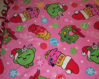 Brand New Whimsical and Fun Christmas Shopkins Double Sided Hand