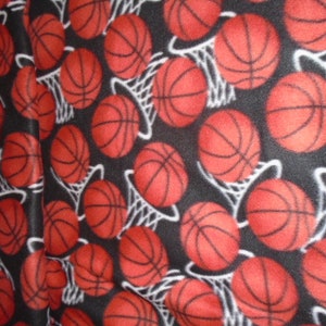 Brand New Championship Basketball Hoops Hand Tied Double Sided  Fleece Rag Blanket