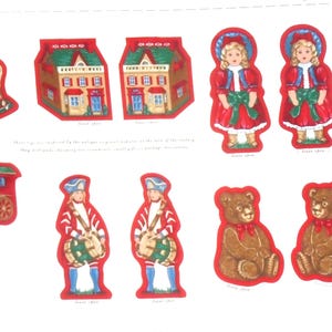 Cranston Fabric Panel Christmas Ornaments - Etsy