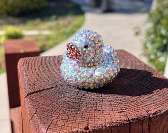 Jeep Bling Bedazzled Rubber Duck /Crystal Jeep Duck/Jeep Duck/Get Ducked/Wrangler Jeep /Jeep Accessoires