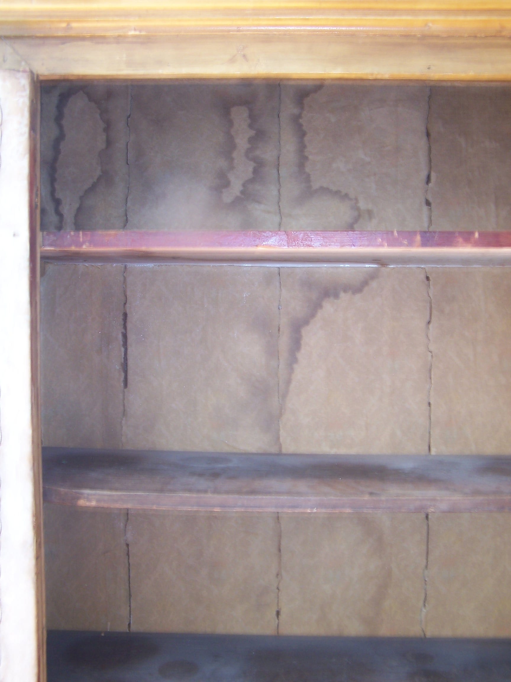 SALE 1700's French Armoire With Chicken Wire Hutch, Cupboard, Shabby