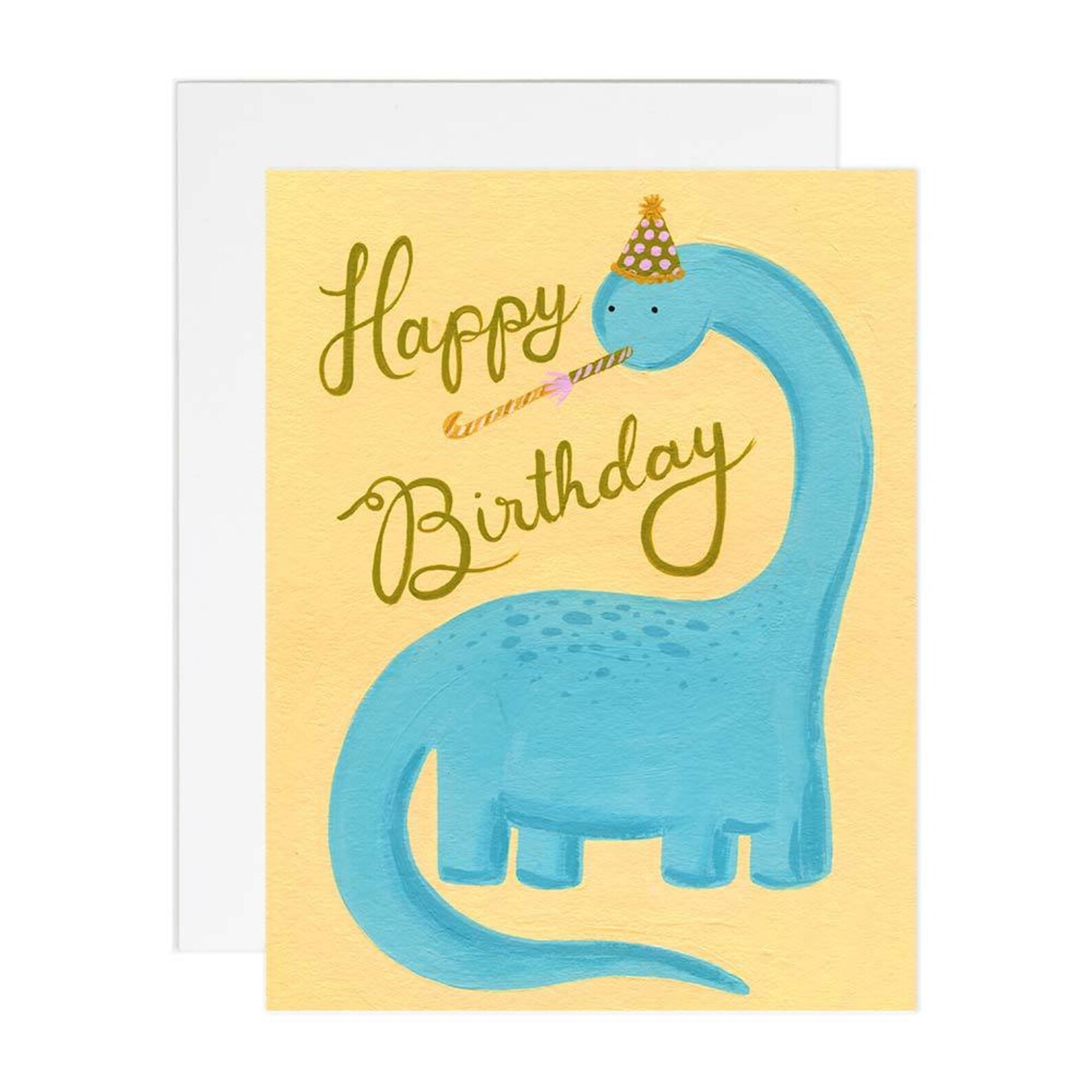 Dinosaur Birthday Adorable Birthday Card Illustrated Etsy UK
