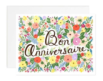 Birthday Card - Meadow Anniversaire