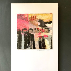 original mixed media art, ART collage, artwork, abstract art, collage art, artwork, art, art gift,