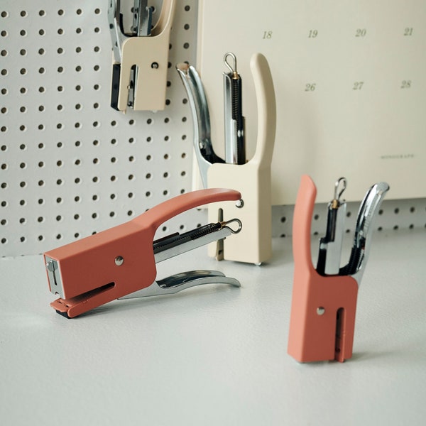 Stapler, metal hand stapler, staple gun, plier stapler, stapling pliers, gift office