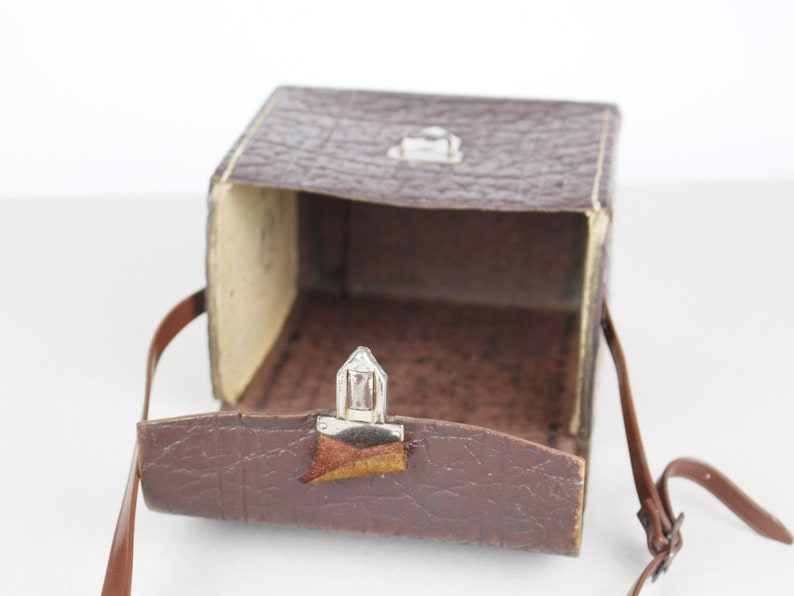 old vintage camera bag small leather bag photo bag crossbody bag steampunk lens bag school