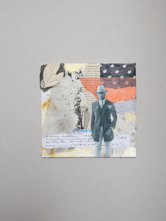 リトグラフ　西村 宣造『Collage Woman 1981.12』 Art, Original ART Collage, Artwork, Abstract Art, Collage