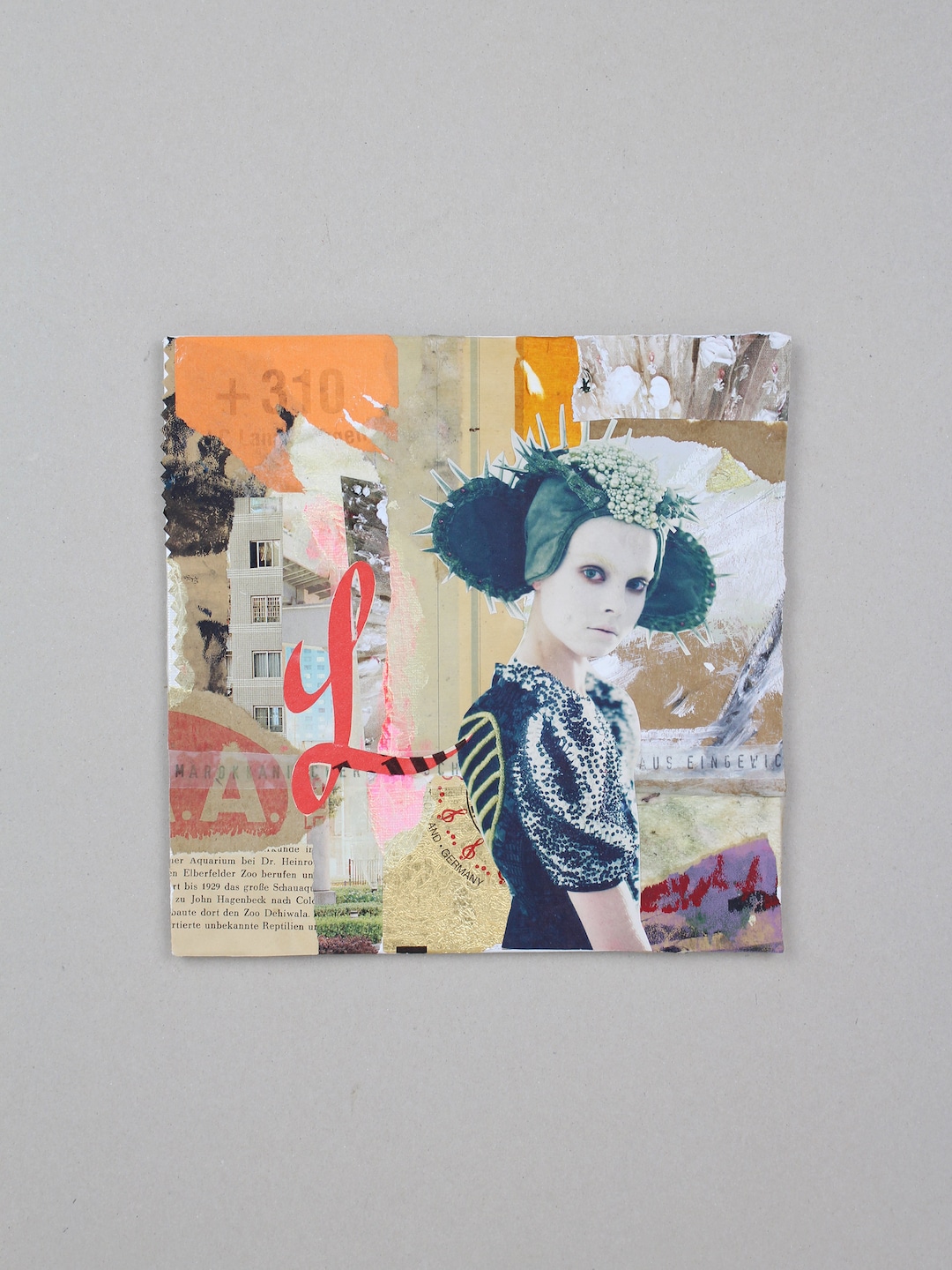 Collage Art, Artwork, Abstract Art, Original Mixed Media Art, Art