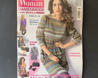 Magazine Sabrina Woman 03/2011, women's fashion for sewing, fashion for autumn, fashion magazine, sewing, fashion, women