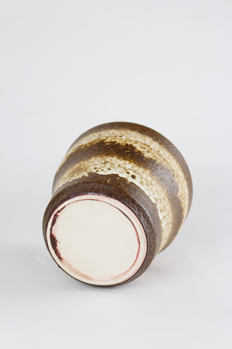60s-70s ceramic pot WGP plant pot Fat lava mid century pot flower pot vintage flower pot