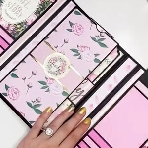 Lemon Trifold Mini Album Folio Tutorial PDF Including the Video Class ...