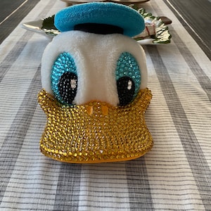 Vintage Disney Bling Donald Duck Character Hat